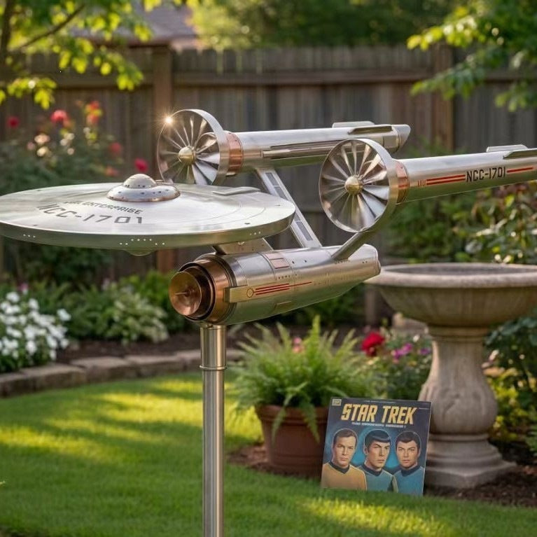 Cross-Border New Product Shark Mouth Warplane Garden Wind Spinner Outdoor Garden Windmill