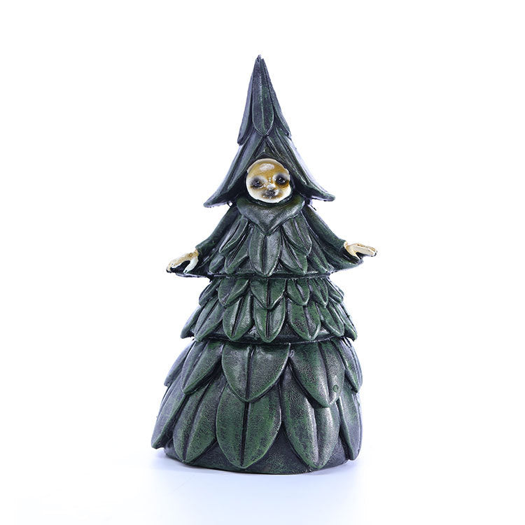 Cross-Border Outdoor Living on Your Own Nightmare Creative Decorative Ornaments Garden Halloween Witch Resin Crafts