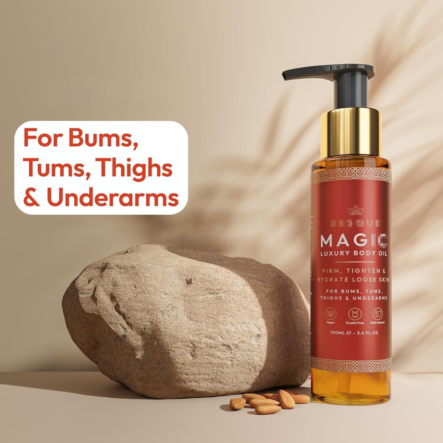 Cross-Border Popular Product Besquemagicbodyfirmingoil Skin Magic Body Oil 100ml Moisturizing