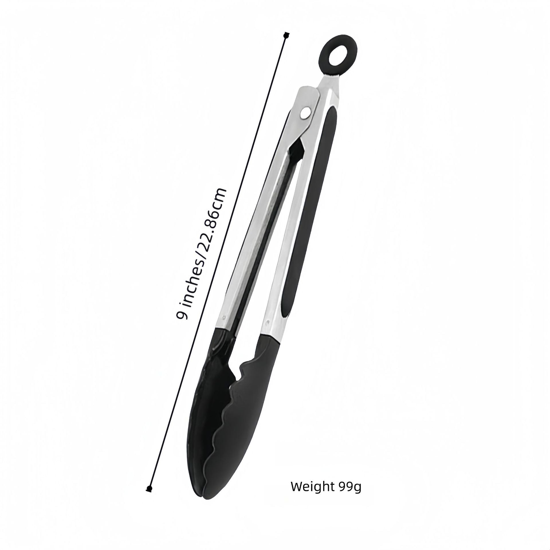 Cross-Border Silicone Clips, High Temperature Resistant Kitchen Anti-Scalding Barbecue Barbecue Clips, Food Clips, Household Stainless Steel Steak Clips