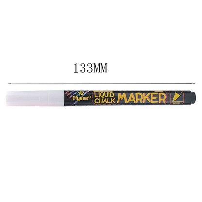 Cross-border spot erasable whiteboard pen water-based dust-free logo-free white black liquid chalk