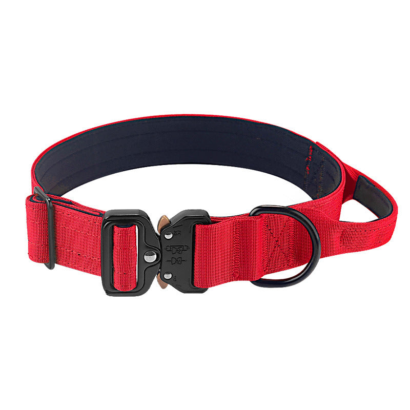 Cross-Border Tactical Collar for Medium and Large Dogs