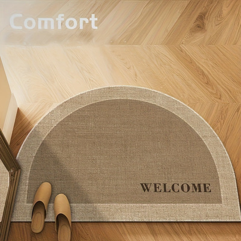 Cross-Border Temu Bathroom Floor Mats Are Stain-Resistant and Easy to Care For, Diatom Mud Floor Mats Are Washable, Non-Slip Mats, Absorbent Entrance Door Mats