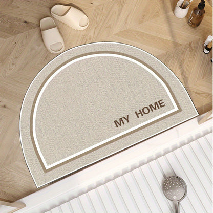 Cross-Border Temu Bathroom Floor Mats Are Stain-Resistant and Easy to Care For, Diatom Mud Floor Mats Are Washable, Non-Slip Mats, Absorbent Entrance Door Mats