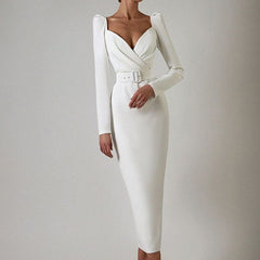 White with gari cloth