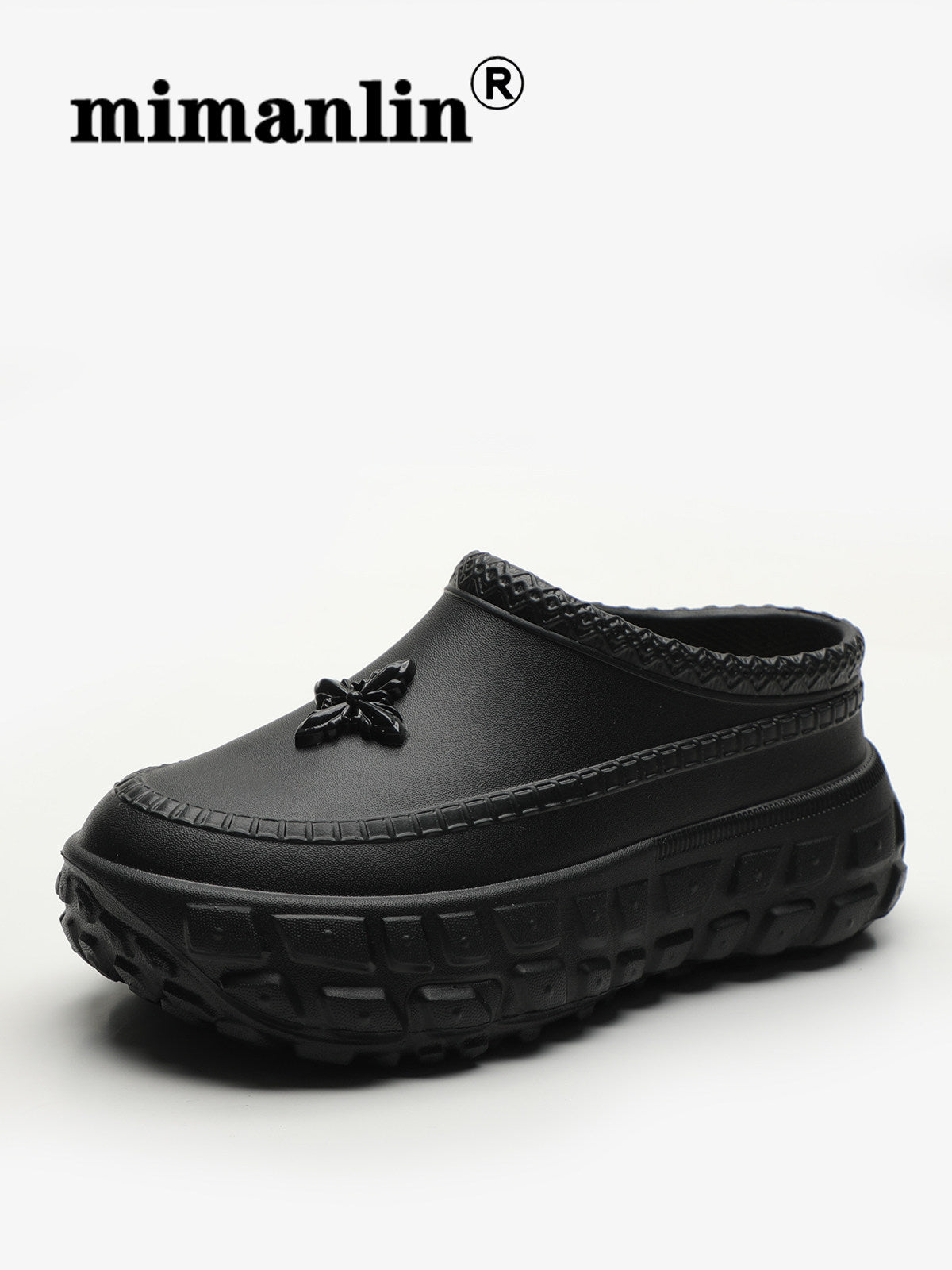 Cross Design Waterproof Non-Slip Women Shoes