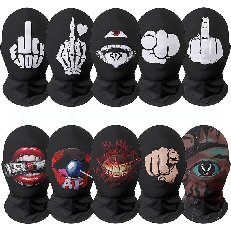 Cross-dressing prank masks