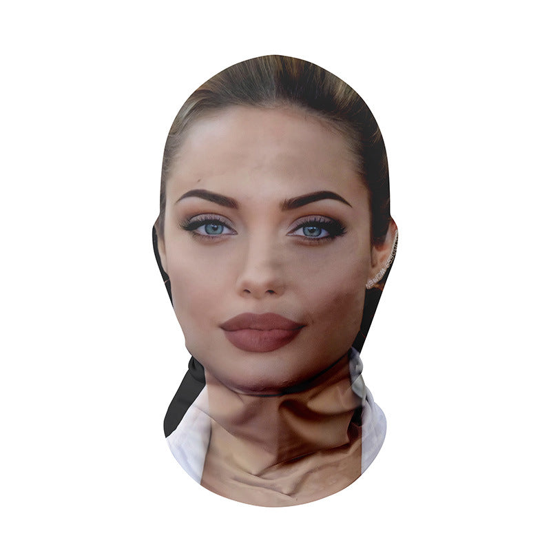 Cross-dressing prank masks