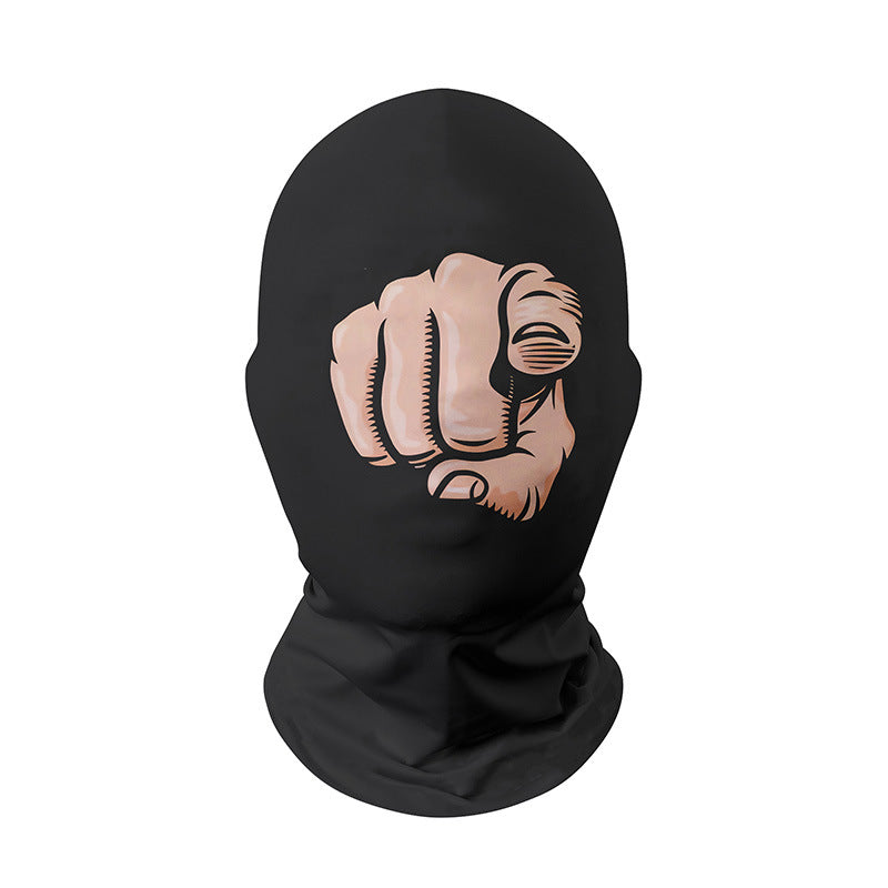 Cross-dressing prank masks