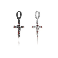 Black earrings (pair)