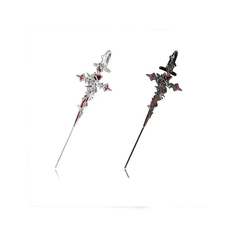 cross earrings