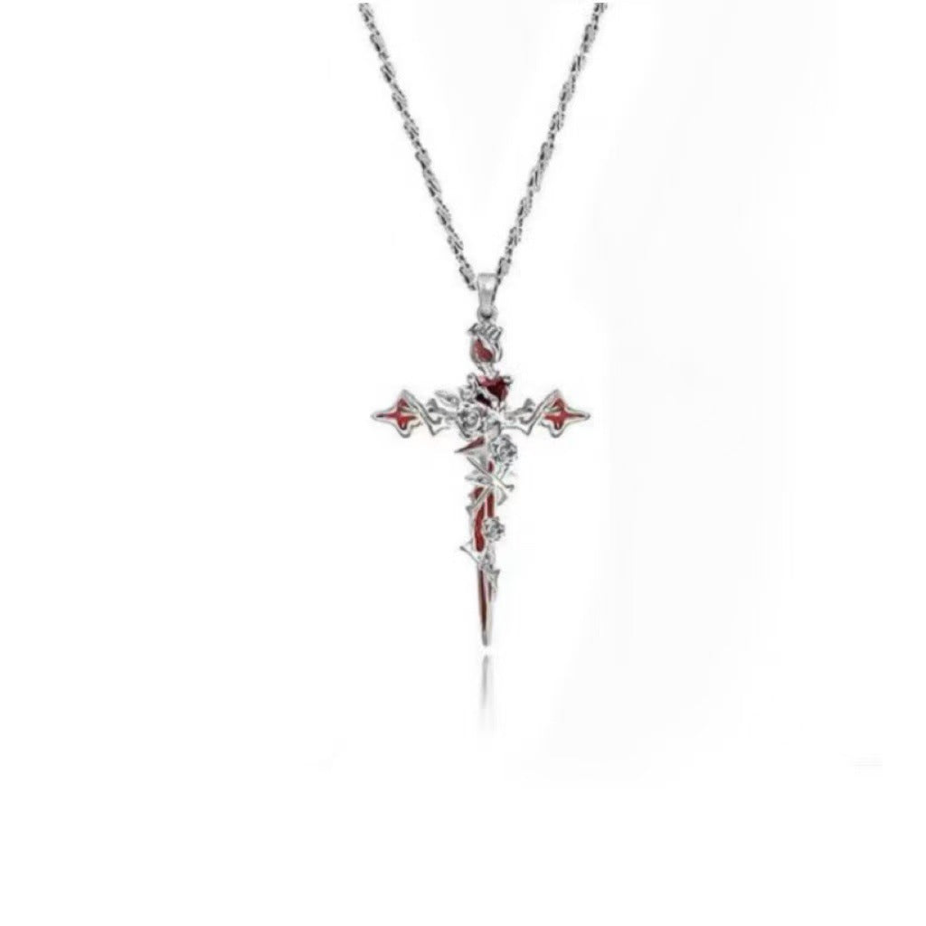 cross earrings