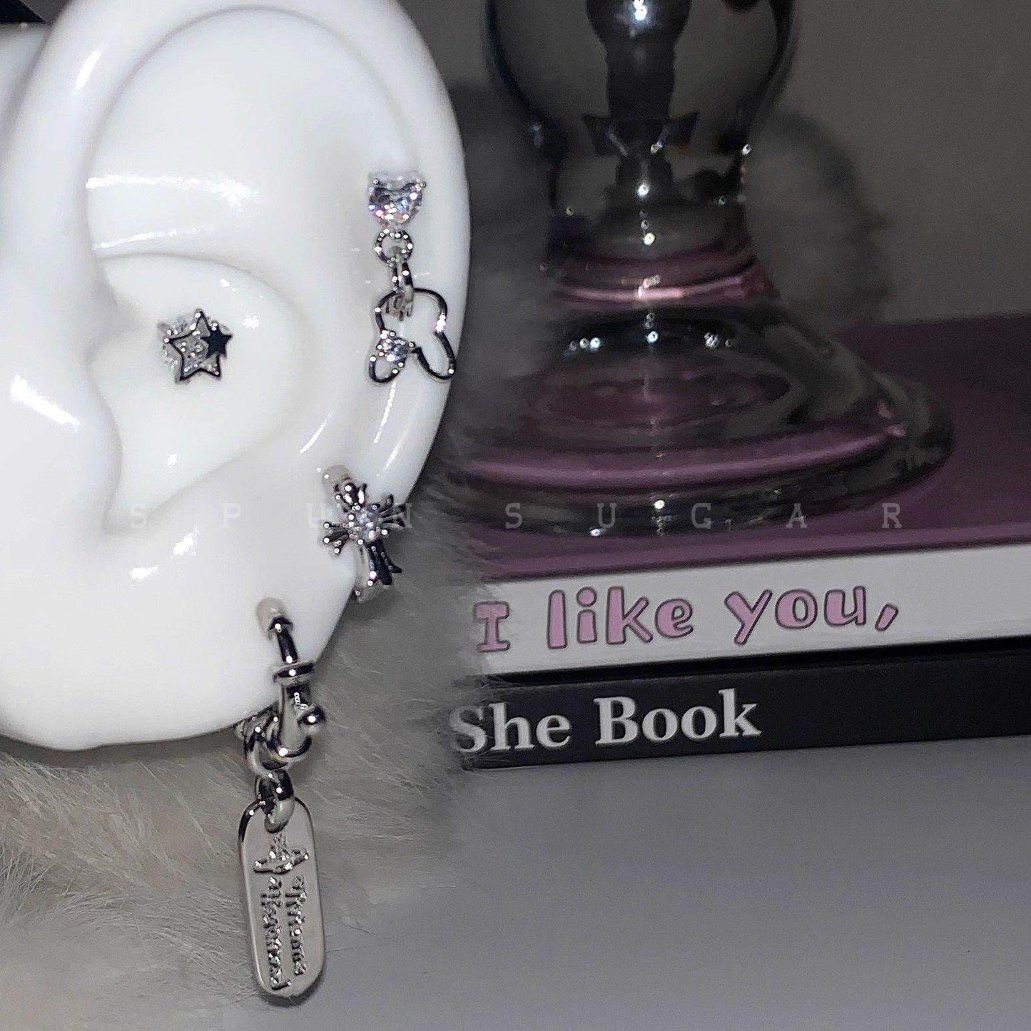 Cross earrings