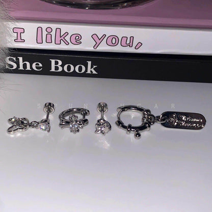 Cross earrings