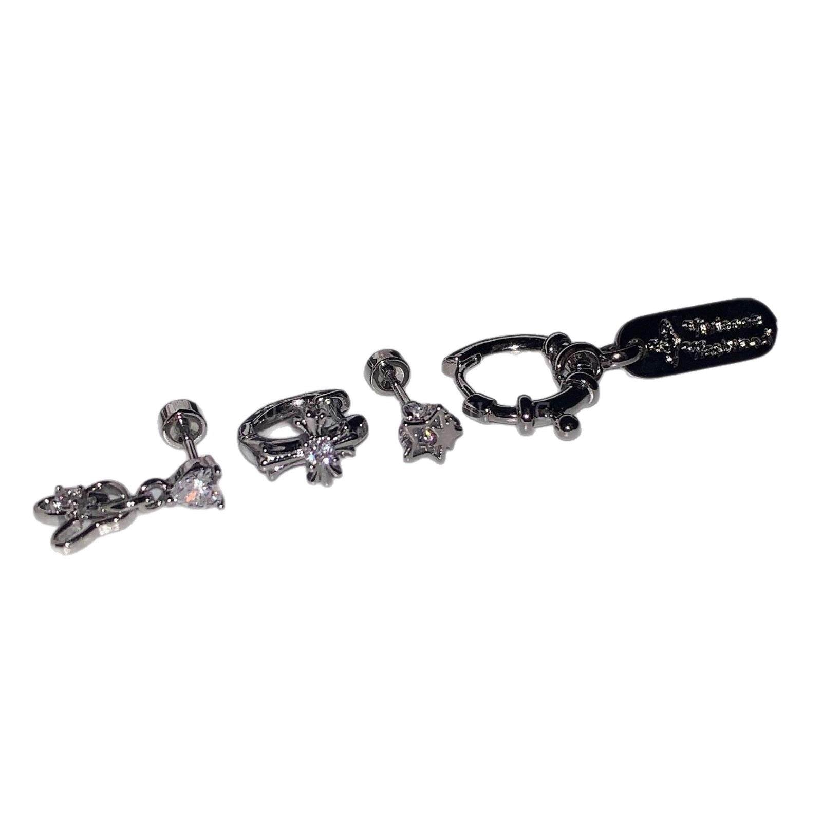 Cross earrings