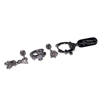 Cross earrings