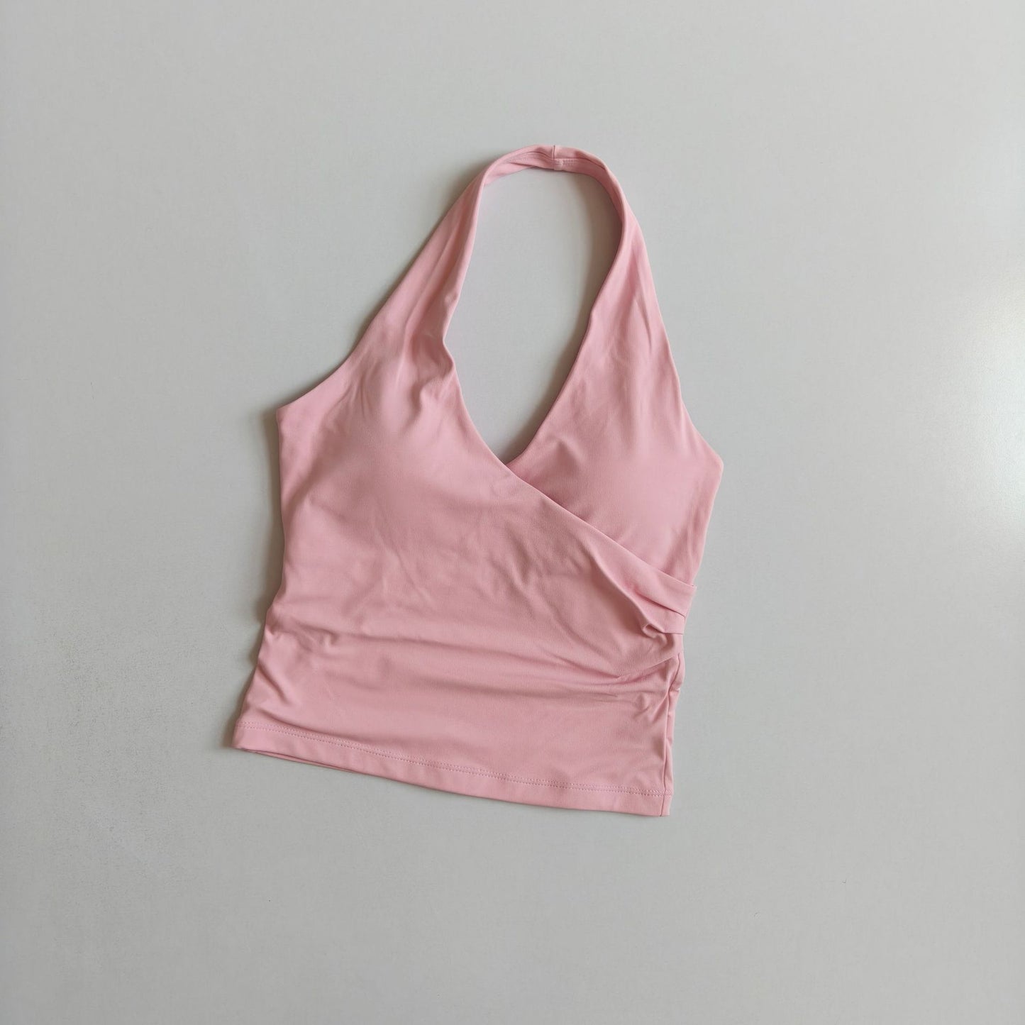 Cross Halter Sports Vest with Chest Pads