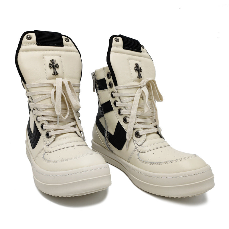 Cross Hook High-Top Shoes