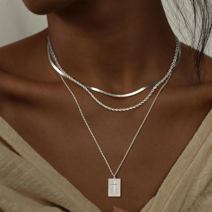 cross necklace
