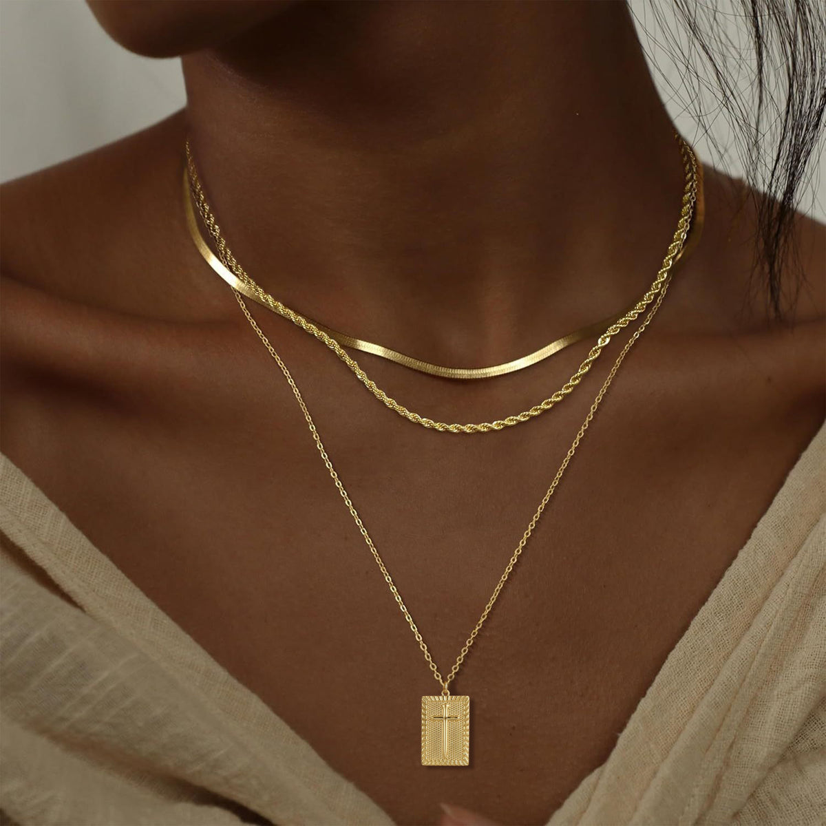 cross necklace
