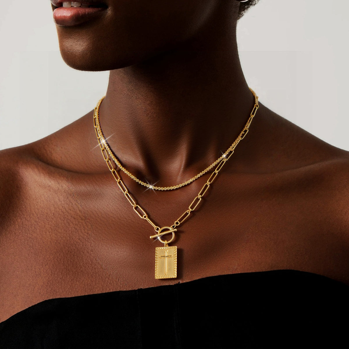 cross necklace