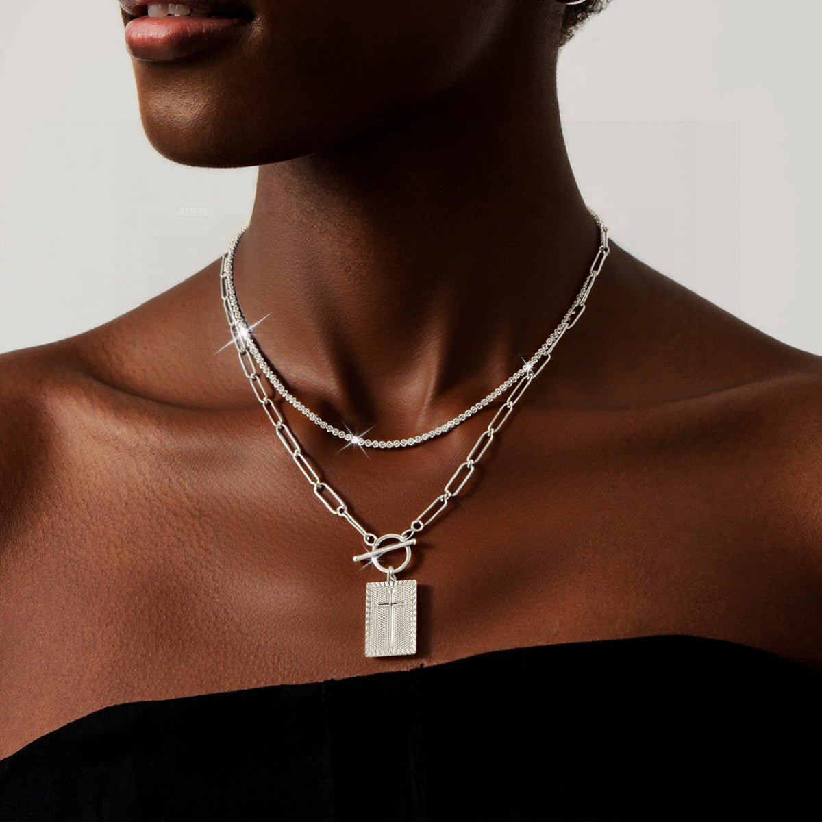 cross necklace