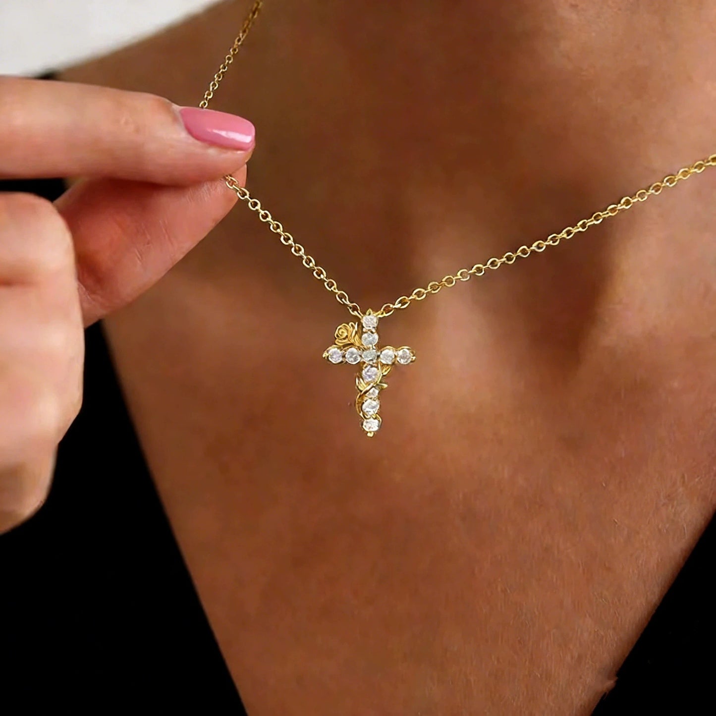 Cross necklace