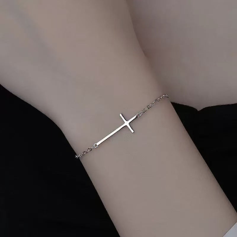 Cross Pendant Bracelet