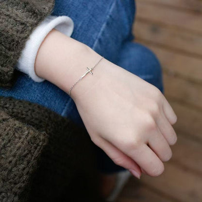 Cross Pendant Bracelet