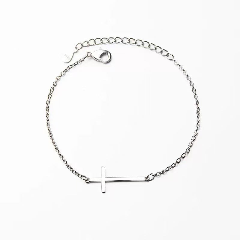 Cross Pendant Bracelet