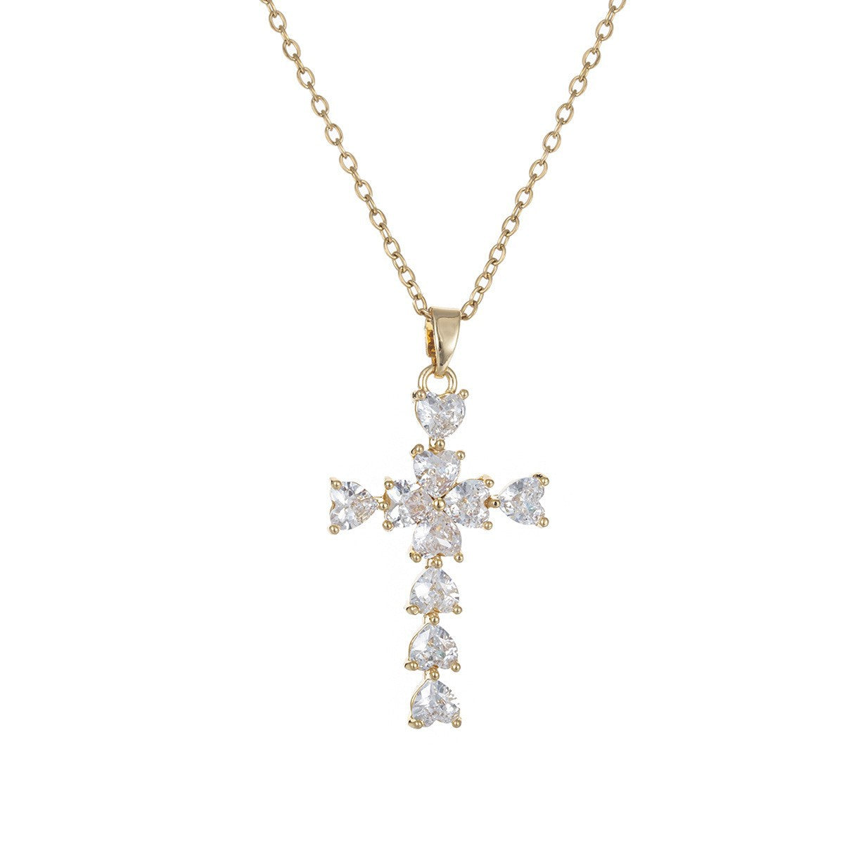 Cross pendant necklace