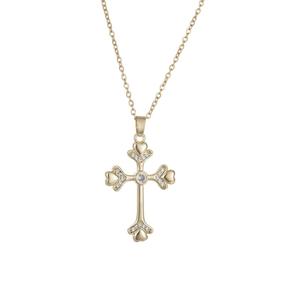 Cross pendant necklace