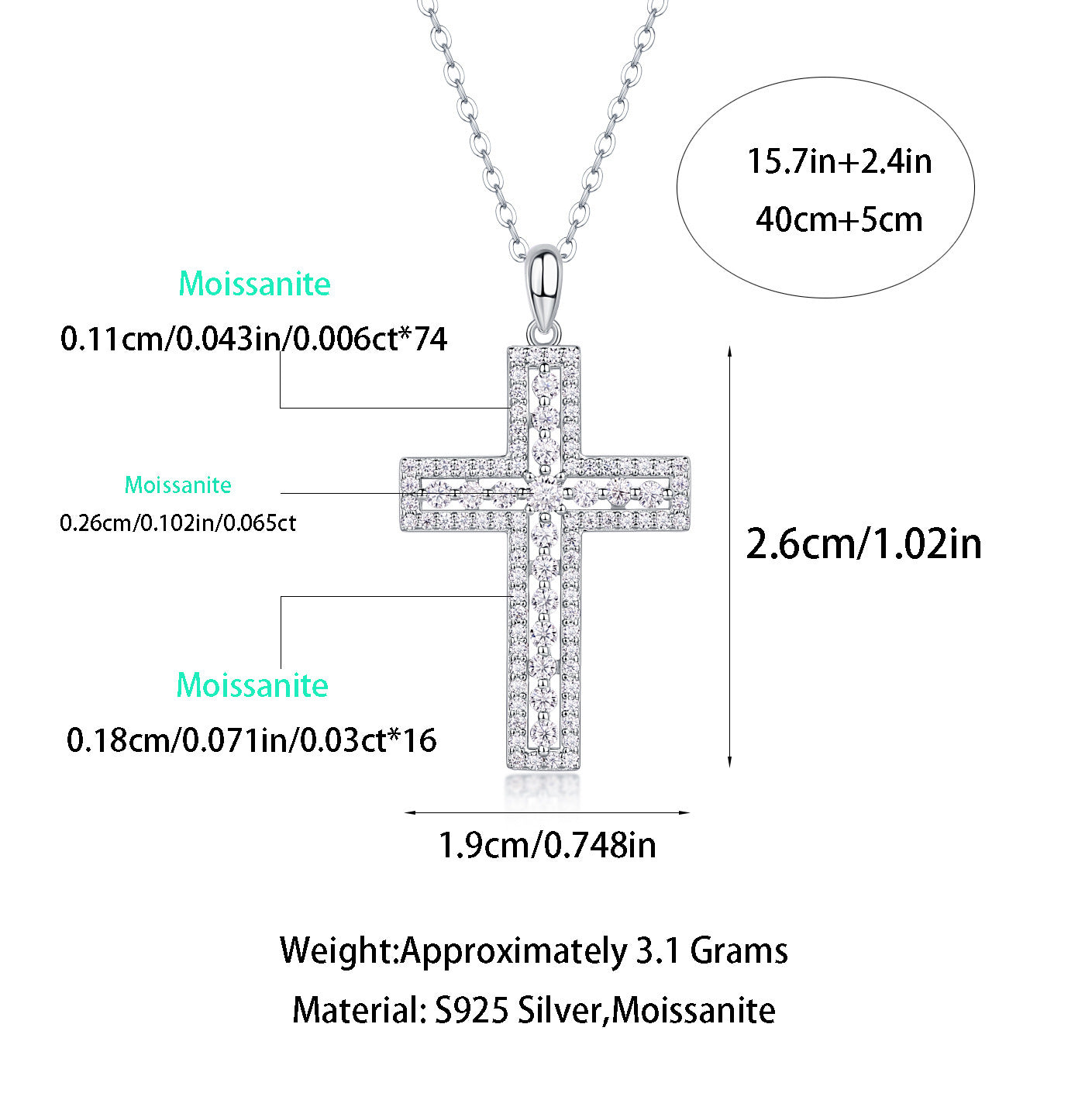 Cross Pendant Necklace