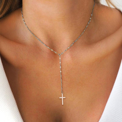Cross pendant necklace