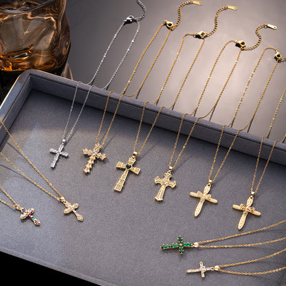 Cross Pendant Necklace