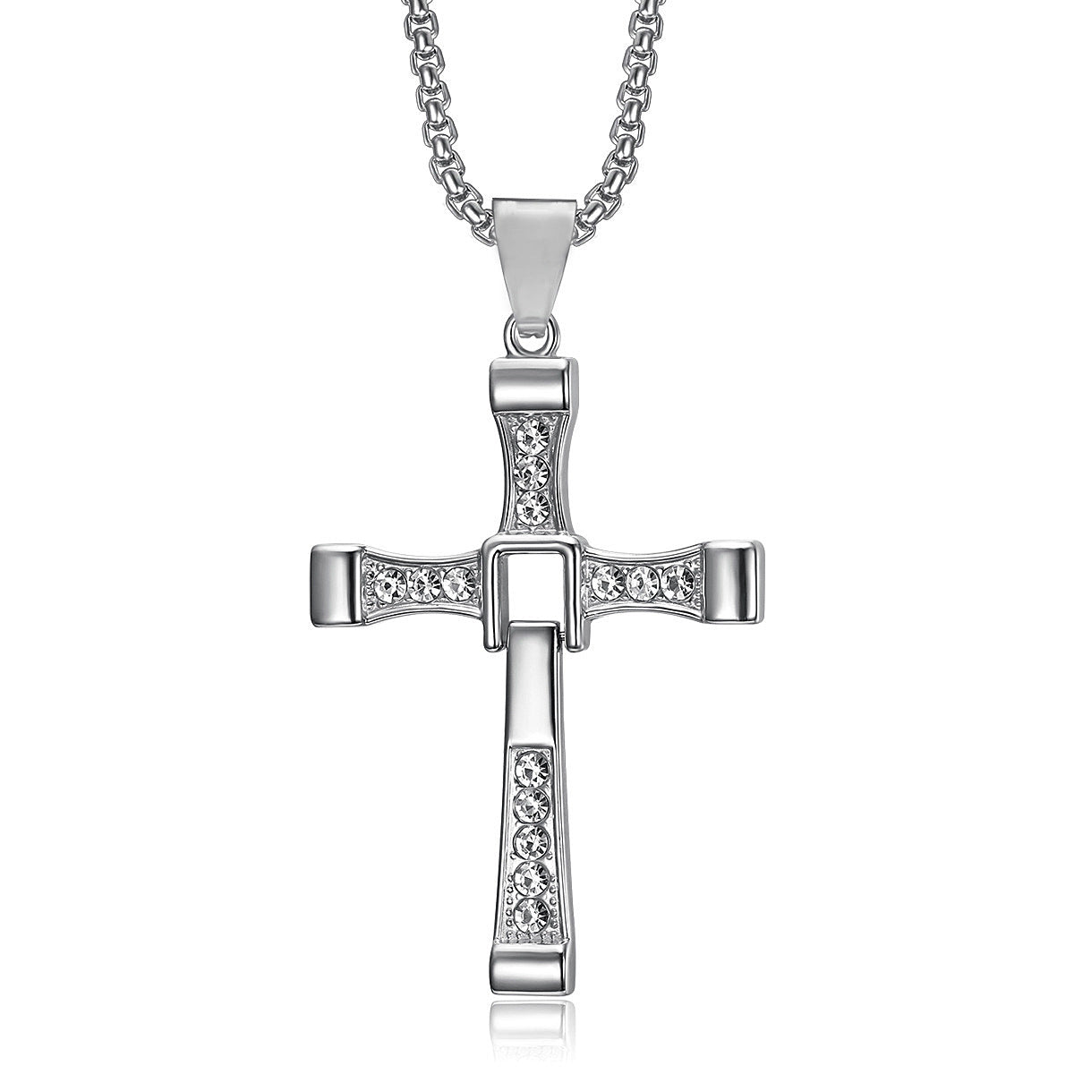 Cross pendant necklace