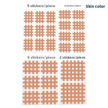 Cross physiotherapy muscle patch tape
