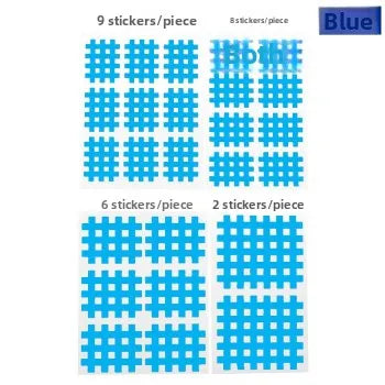 Cross physiotherapy muscle patch tape