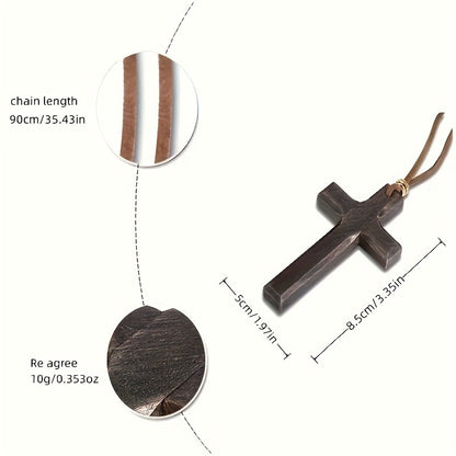 Cross-shaped car pendant