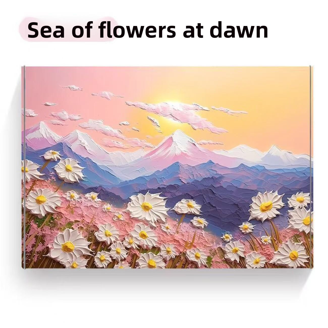 Cross-shaped flower building block toy decoration model