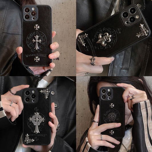 Cross-shaped phone case
