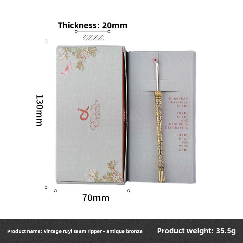 Cross-stitch tool thread remover