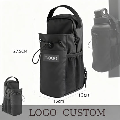 Cross the water cup bag diagonally