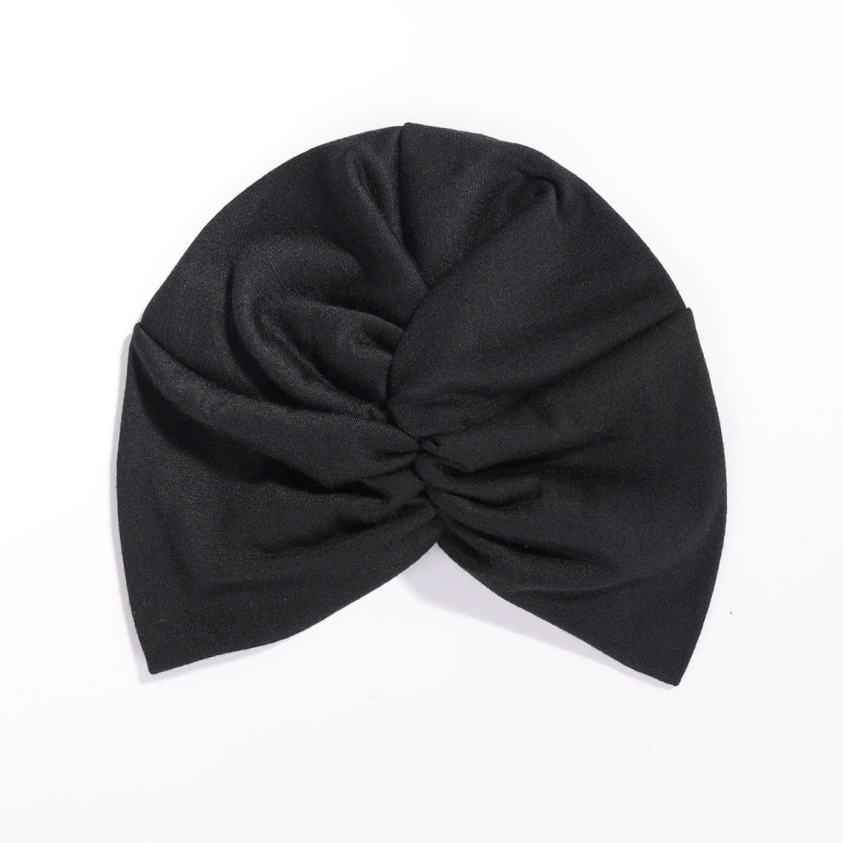 Cross-twisted hat for women and adults
