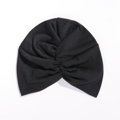 Cross-twisted hat for women and adults