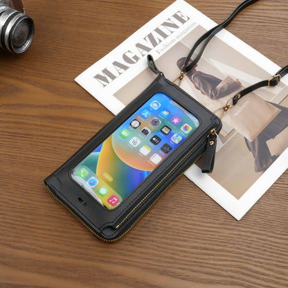 Crossbody Bag for Money and Phone, Transparent