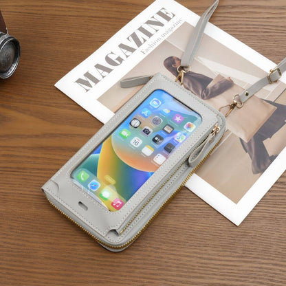 Crossbody Bag for Money and Phone, Transparent