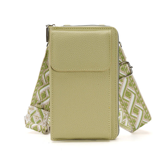 Crossbody bag (for women) with a single strap