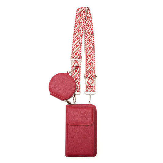 Crossbody bag (for women) with a single strap