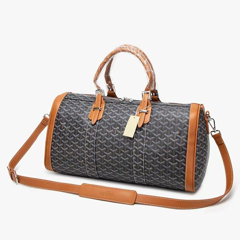Crossbody bag with a briefcase pouch